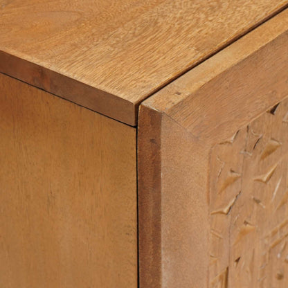 Set di mobili per il bagno 2 pcs Marrone Legno multistrato | homemem39