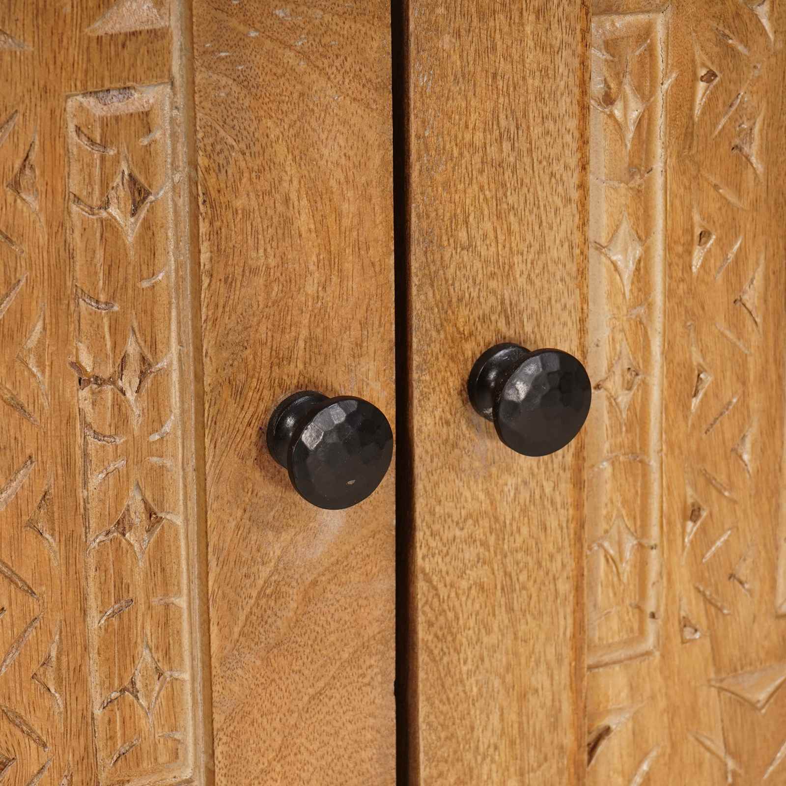 Set di mobili per il bagno 2 pcs Marrone Legno multistrato | homemem39