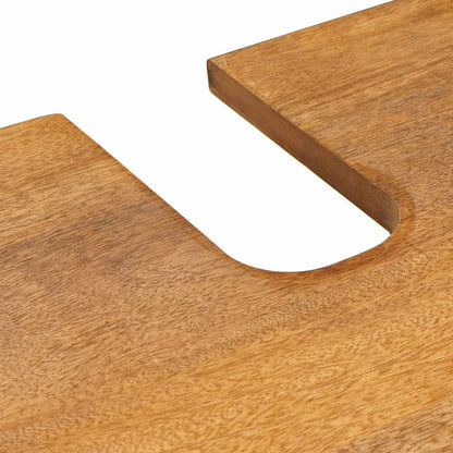 Set di mobili per il bagno 3 pcs Marrone Legno multistrato | homemem39