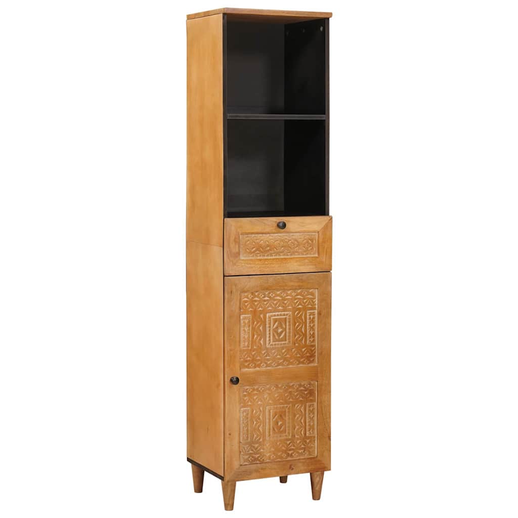 Set di mobili per il bagno 5 pcs Marrone Legno multistrato | homemem39