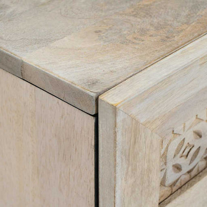 Credenza 2 pcs Bianco 120 x 33,5 x 75 cm | homemem39