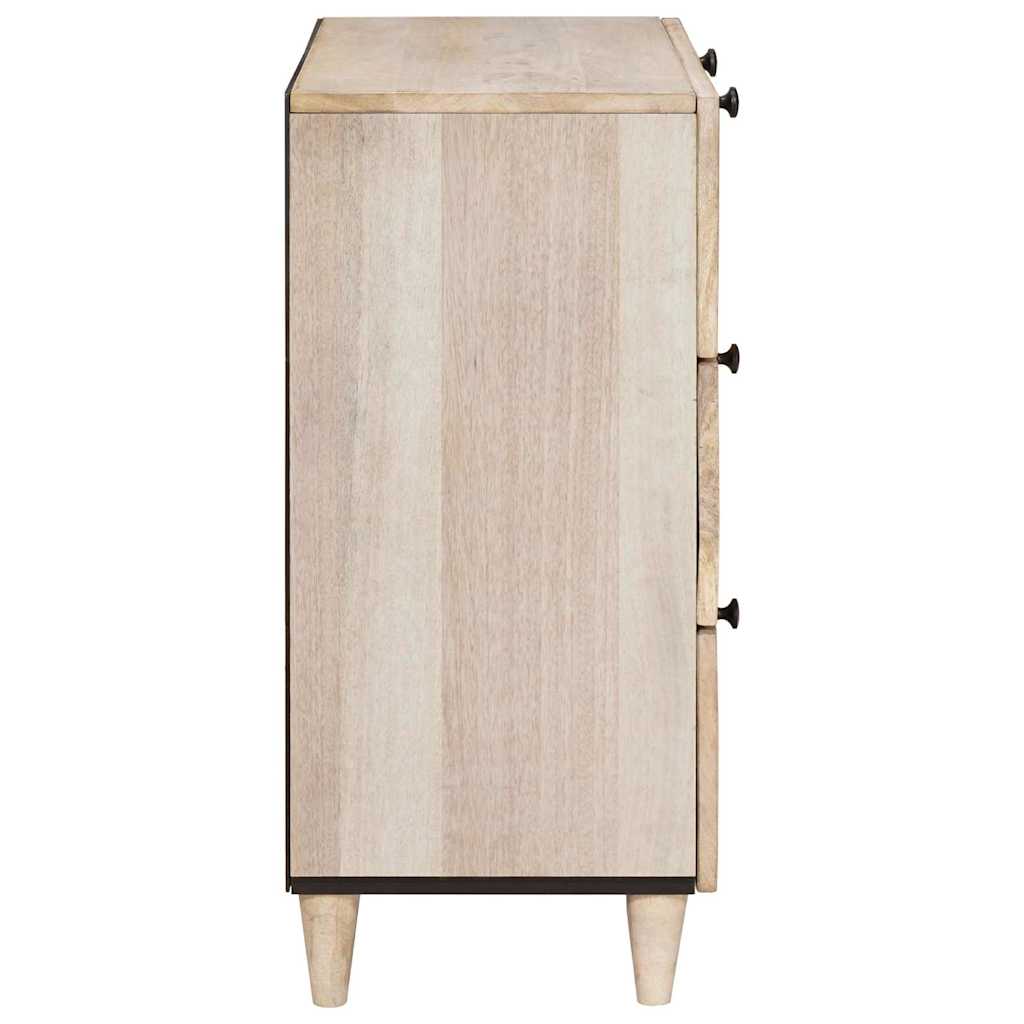 Credenza 2 pcs Bianco 120 x 33,5 x 75 cm
