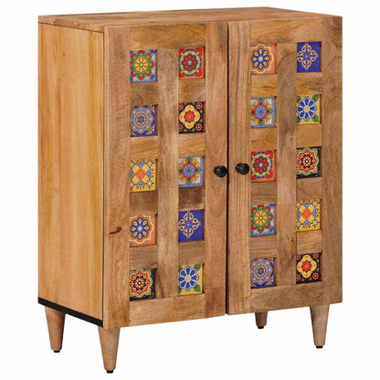 Set di mobili per il bagno con cassetto 3 pcs Naturale | homemem39