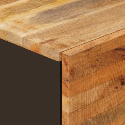Credenza 3 pcs Marrone 60 x 33 x 75 cm Legno di mango massello | homemem39