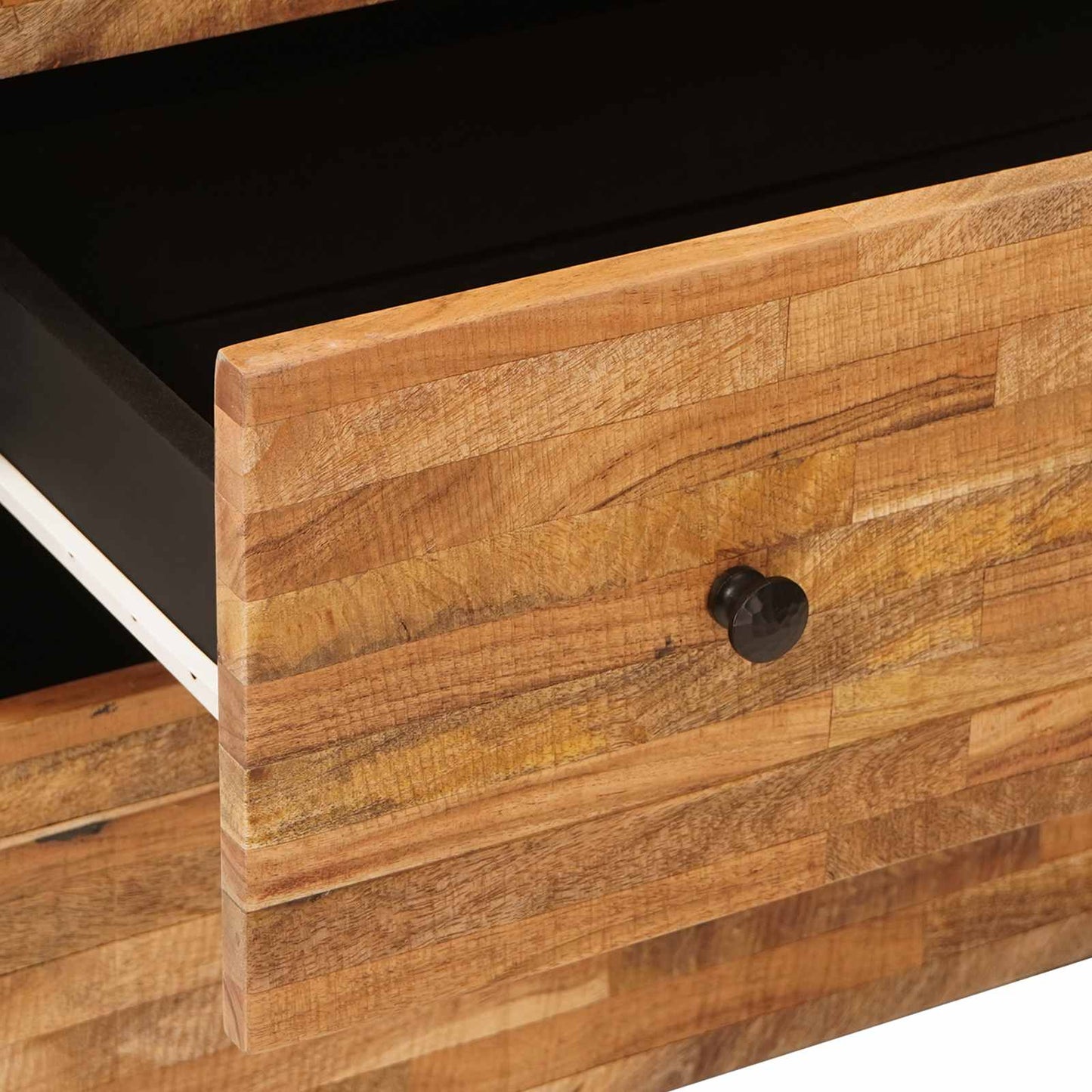 Credenza 3 pcs Marrone 60 x 33 x 75 cm Legno di mango massello | homemem39