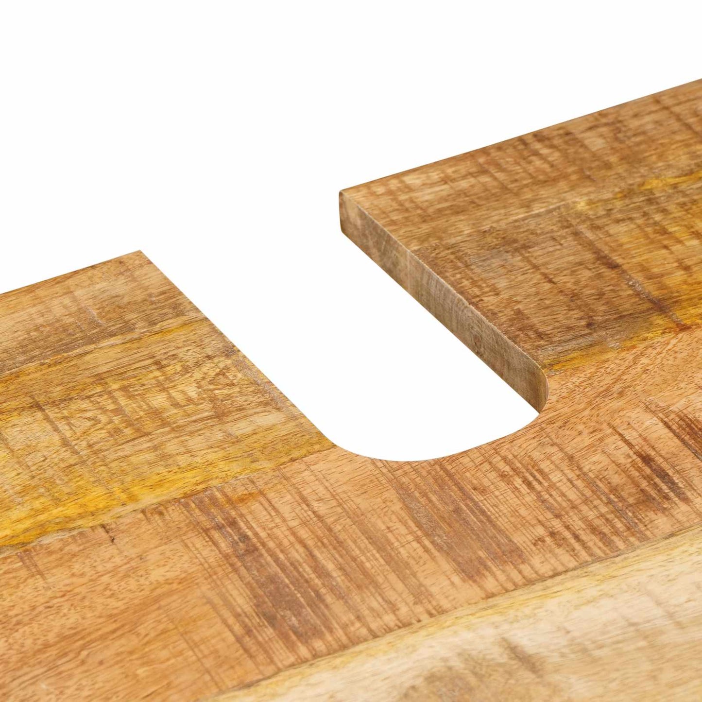 Set da Bagno con cassetto Naturale Legno di mango massello