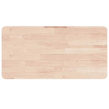 Banco Lavoro 100x60x83 cm Legno Massello Rovere Rettangolare | homemem39