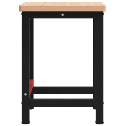 Banco Lavoro 100x60x83 cm Legno Massello Faggio Rettangolare | homemem39