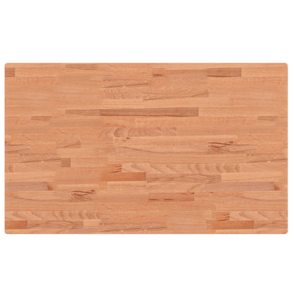 Banco Lavoro 100x60x81,5 cm Legno Massello Faggio Rettangolare | homemem39