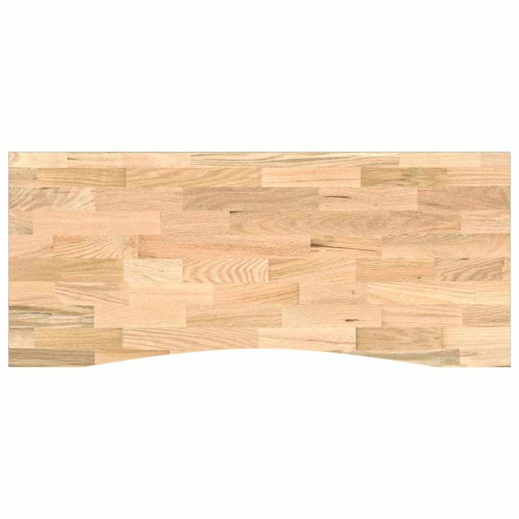Banco Lavoro 140x60x81,5 cm Legno Massello Rovere - homemem39