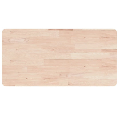Banco Lavoro 100x60x(73-99,5) cm Legno di Rovere Rettangolare | homemem39
