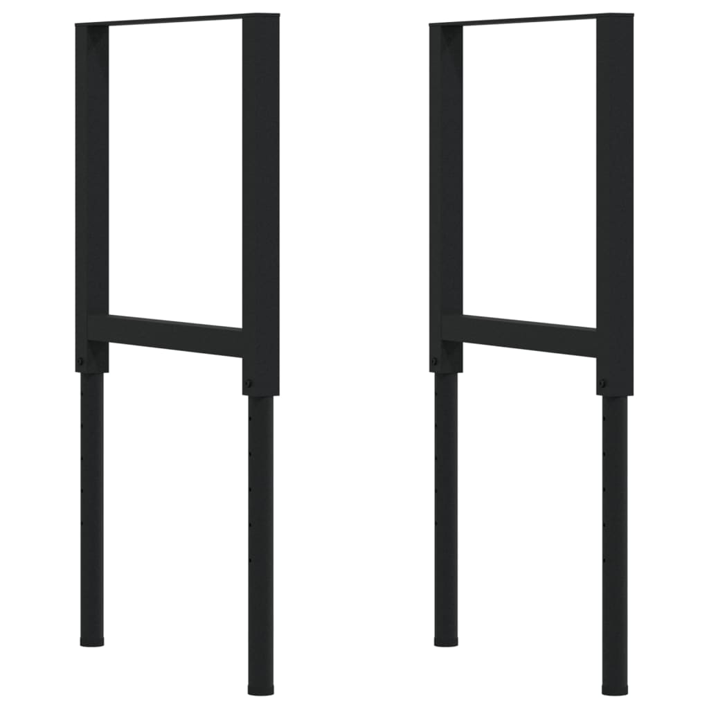 Banco Lavoro Marrone Chiaro 100x60x(71,5-98cm Legno di Rovere