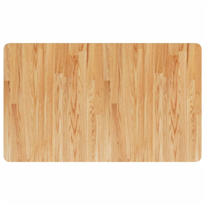 Banco Lavoro Marrone Chiaro 100x60x(71,5-98cm Legno di Rovere
