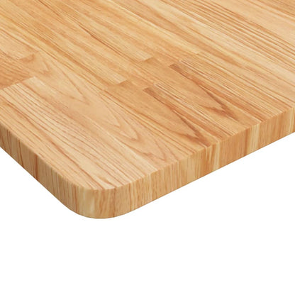 Banco Lavoro Marrone Chiaro 100x60x(71,5-98cm Legno di Rovere