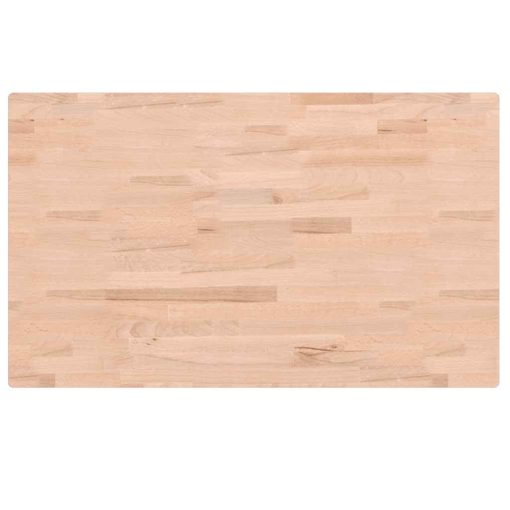 Banco Lavoro 100x60x(73-99,5) cm Legno di Faggio Rettangolare - homemem39