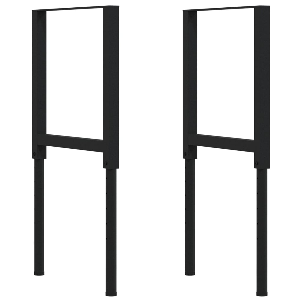 Banco Lavoro 100x60x(73-99,5) cm Legno di Faggio Rettangolare | homemem39