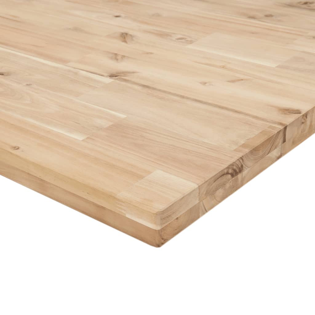 Banco Lavoro 80x60x(73-99,5) cm Legno di Faggio Rettangolare - homemem39