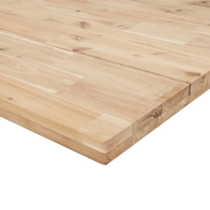 Banco Lavoro 80x60x(73-99,5) cm Legno di Faggio Rettangolare - homemem39