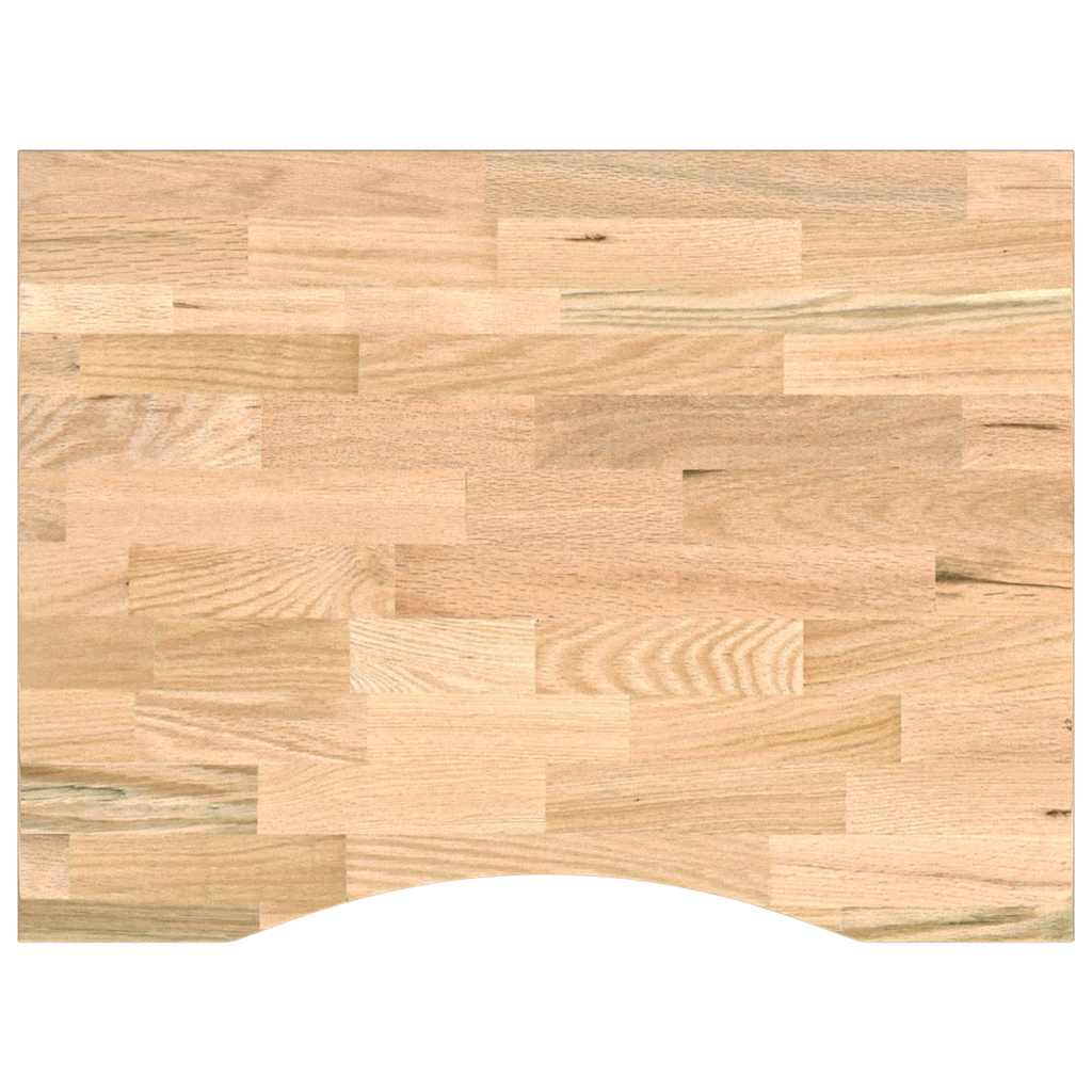 Banco da Lavoro 80x60x(71,5-98) cm Legno Massello Rovere - homemem39