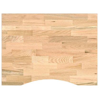 Banco da Lavoro 80x60x(71,5-98) cm Legno Massello Rovere - homemem39