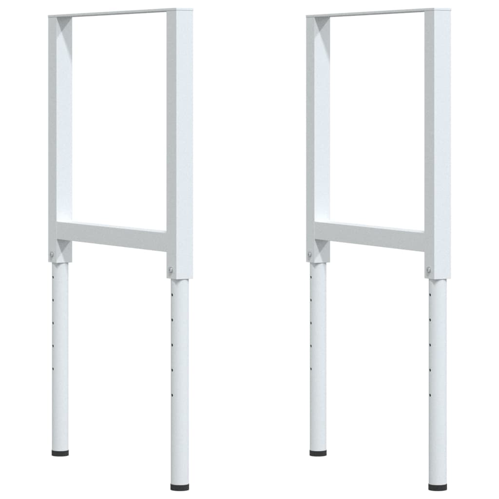 Banco Lavoro 100x60x(73-99,5) cm Legno di Faggio Rettangolare - homemem39