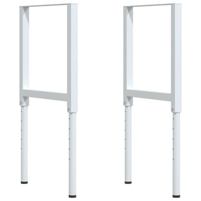 Banco Lavoro 100x60x(73-99,5) cm Legno di Faggio Rettangolare - homemem39