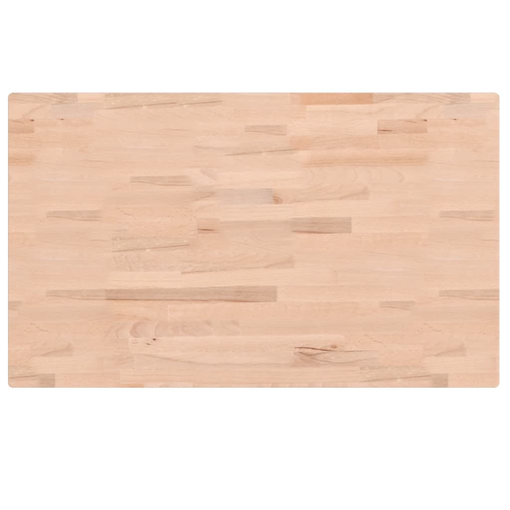 Banco Lavoro 100x60x(73-99,5) cm Legno di Faggio Rettangolare | homemem39