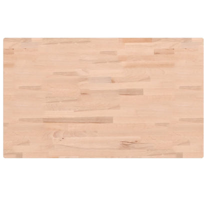 Banco Lavoro 100x60x(73-99,5) cm Legno di Faggio Rettangolare | homemem39