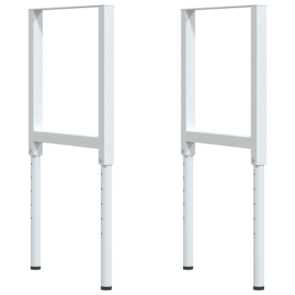 Banco Lavoro 100x60x(73-99,5) cm Legno di Faggio Rettangolare | homemem39