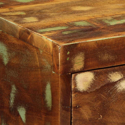 Mobile TV a Parete 80x30x19 cm in Legno Massello di Recupero - homemem39