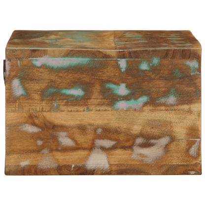 Mobile TV a Parete 60x30x19 cm in Legno Massello di Recupero - homemem39