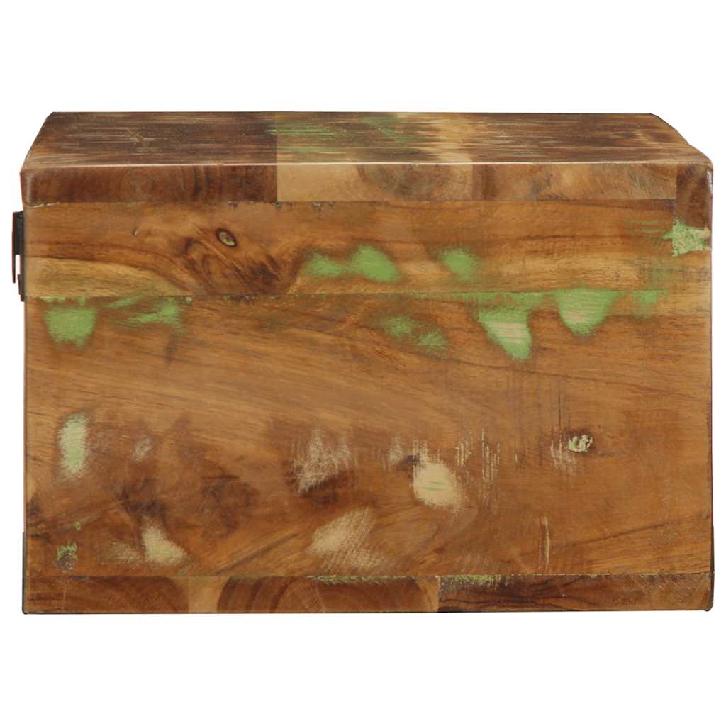 Mobile TV a Parete 80x30x19 cm in Legno Massello di Recupero - homemem39