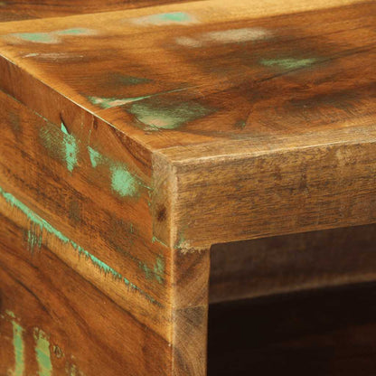 Mobile TV a Parete 100x30x19 cm in Legno Massello di Recupero - homemem39