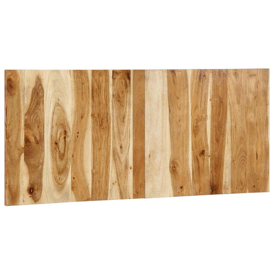 Testiera 120 cm in Legno Massello di Acacia - homemem39