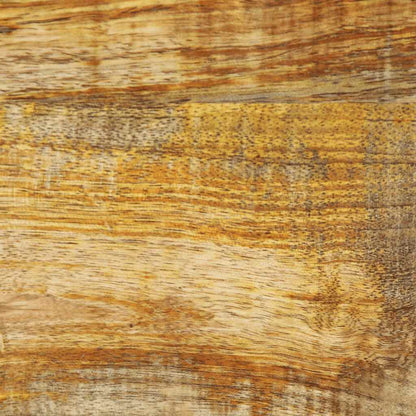 Comodino 50x27x50 cm in Legno Grezzo Massello di Mango | homemem39