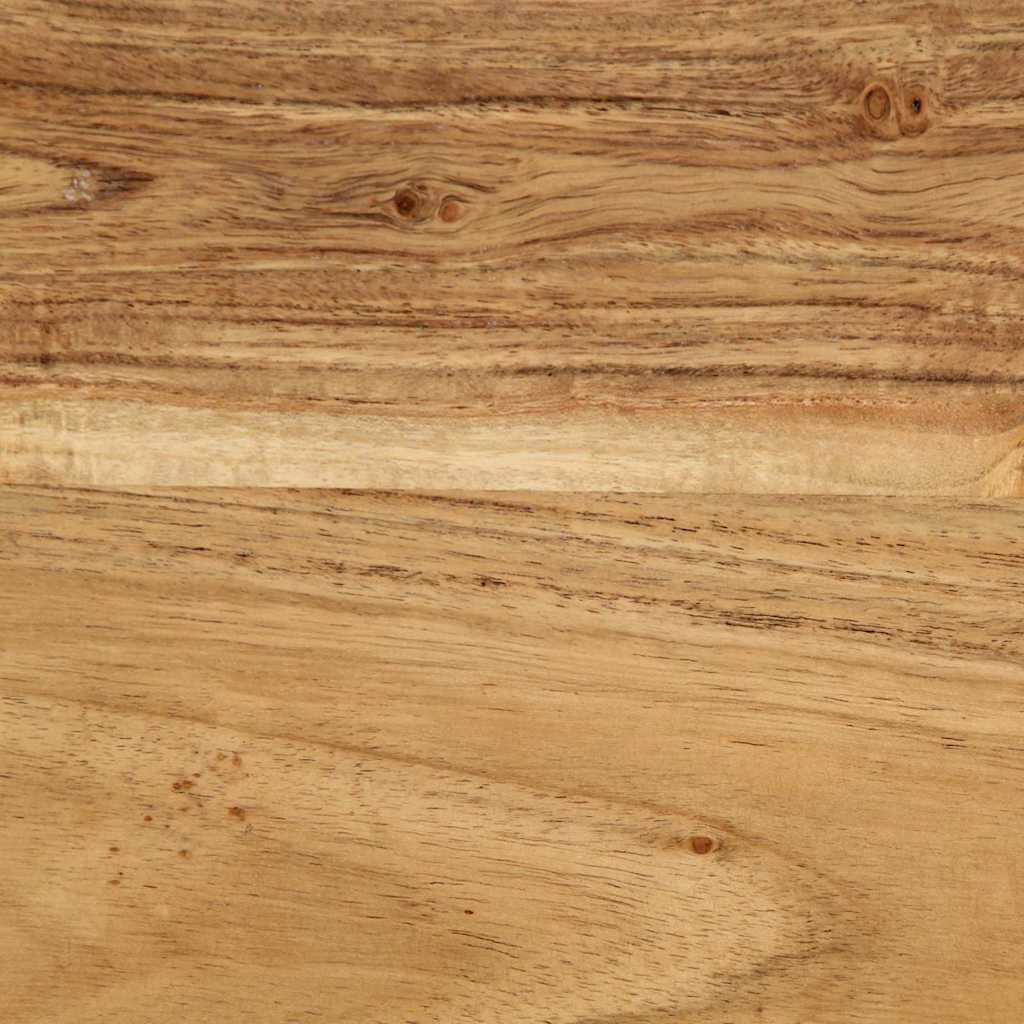 Comodino 50x27x50 cm in Legno Massello di Acacia - homemem39