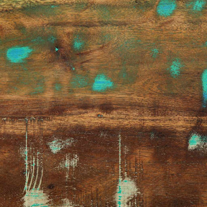 Comodino Multicolore 60x32x80 cm in Legno Massello Recupero - homemem39