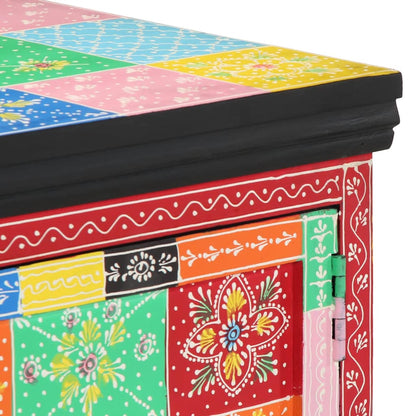 Tavolino da Salotto Multicolore 90x50x40cm Legno Massello Mango | homemem39