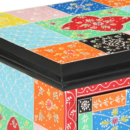 Armadio da Notte con cassetto Multicolore 40 x 35 x 45 cm - homemem39