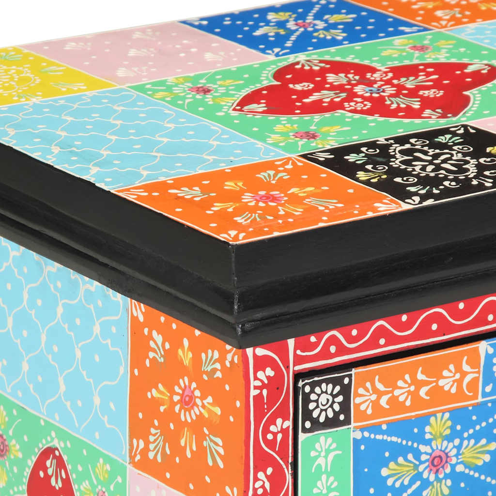 Armadio da Notte con cassetto 2 pcs Multicolore 40 x 35 x 45 cm - homemem39