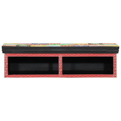 Mobile TV Multicolore 80 x 30 x 22 cm Legno multistrato - homemem39
