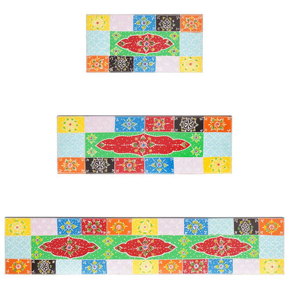 Scaffali da parete 3 pcs Multicolore 100 x 20 x 6 cm | homemem39