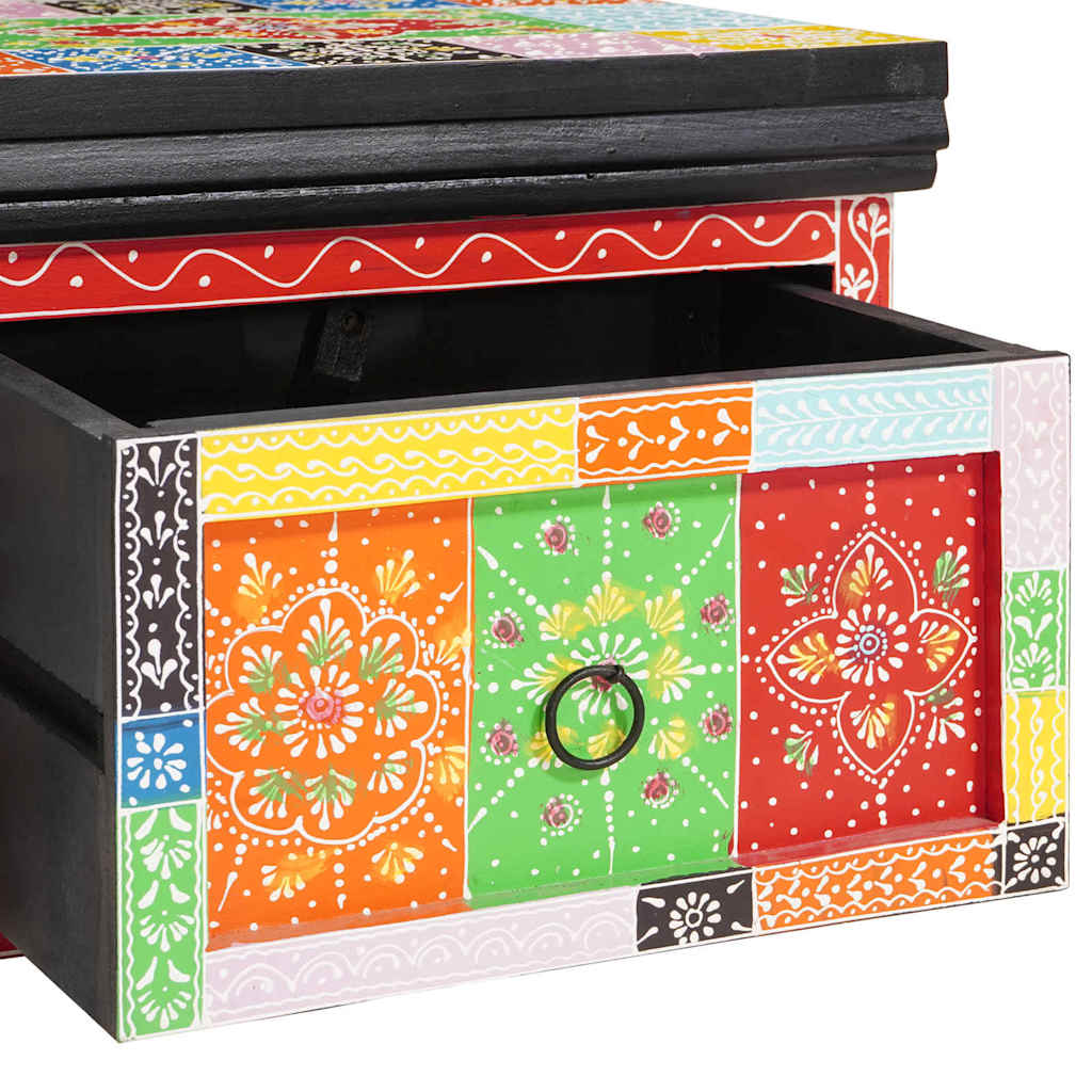 Armadio da Notte con cassetto Multicolore 40 x 30 x 28 cm - homemem39