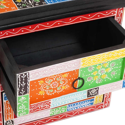 Armadio da Notte con cassetto Multicolore 40 x 30 x 40 cm - homemem39