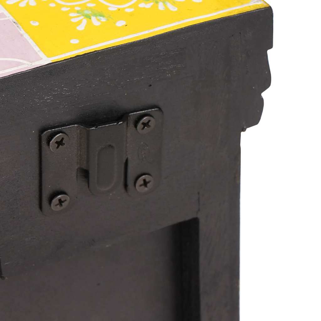 Armadio da Notte con cassetto Multicolore 40 x 30 x 40 cm - homemem39