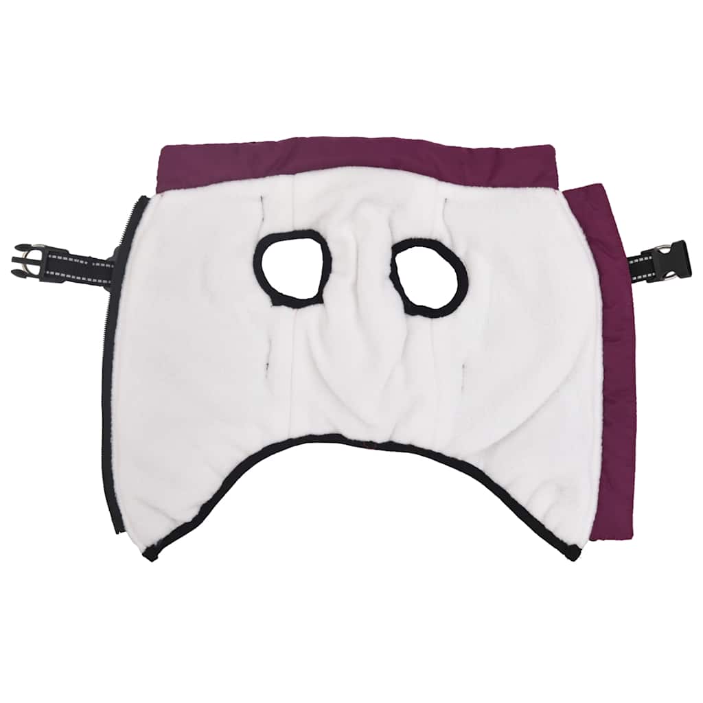 Cappotto Cani Imbracatura Impermeabile Riflettente Viola L40 | homemem39