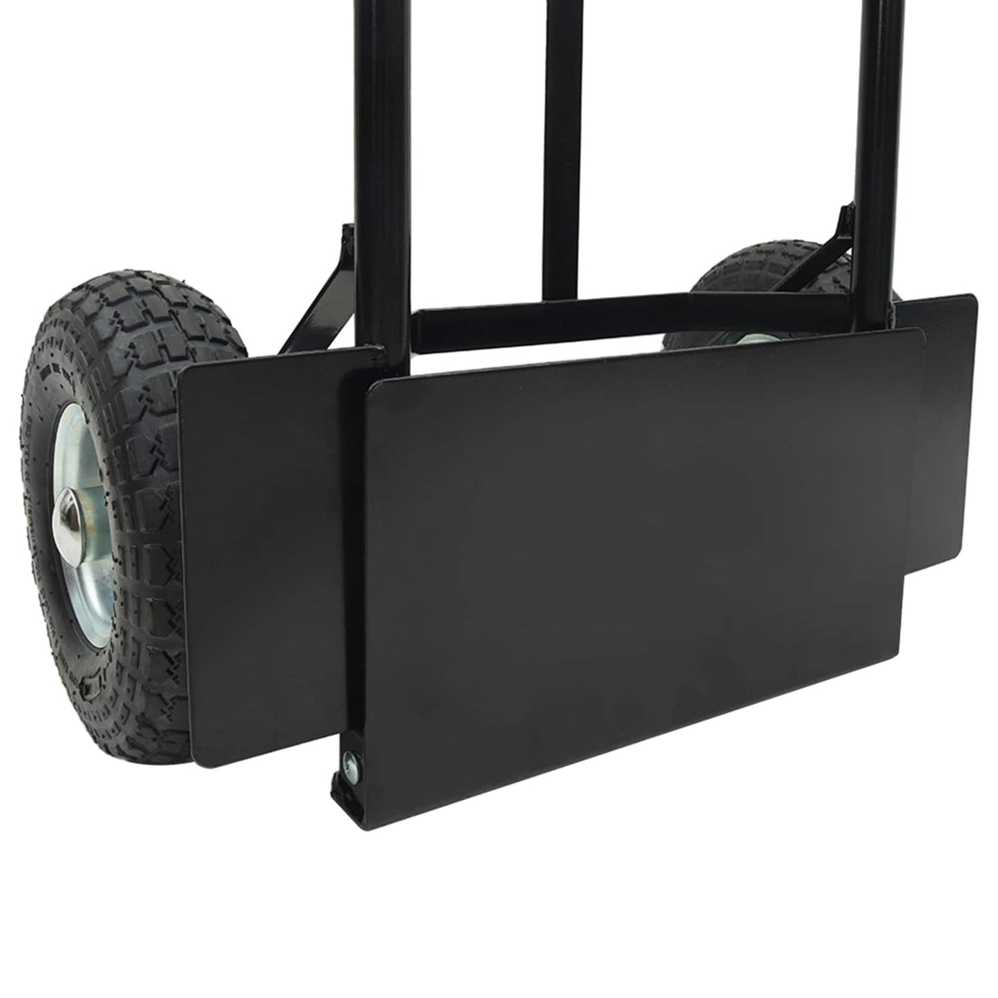 Carrello Manuale Nero e Rosso 57 x 46 x 113 cm Acciaio