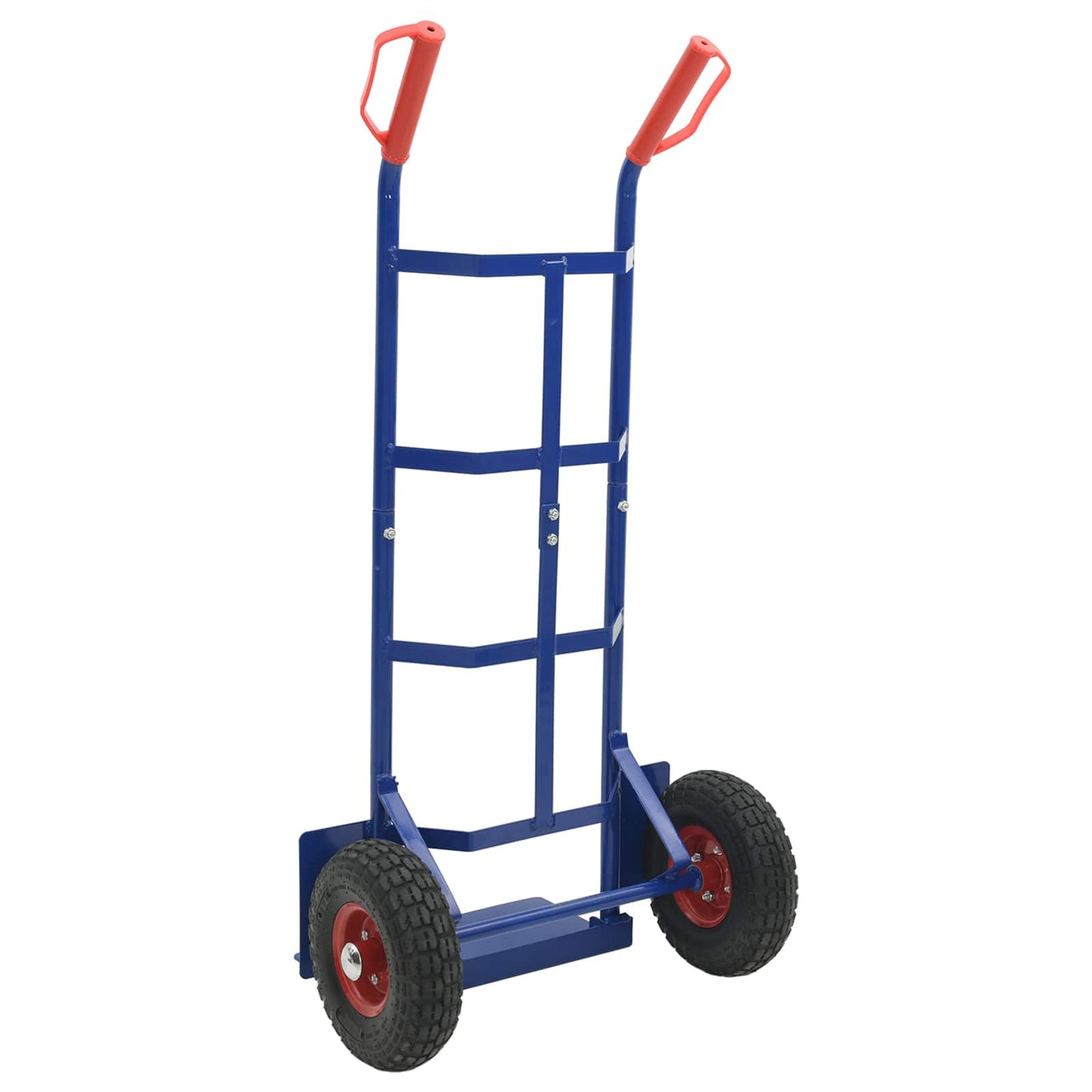 Carrello Manuale Blu e Rosso 57 x 46 x 113 cm Acciaio