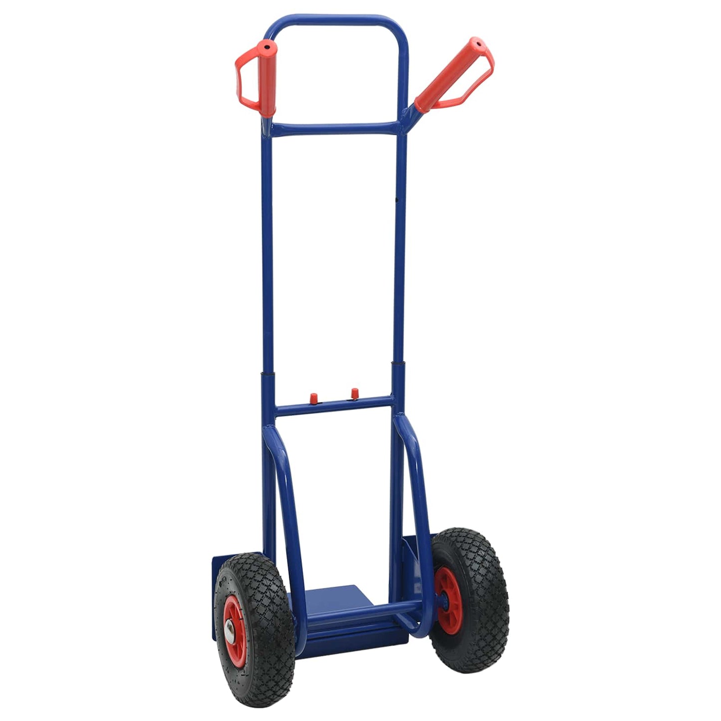 Carrello Manuale Blu e Rosso 49,5 x 53 x 114 cm Acciaio