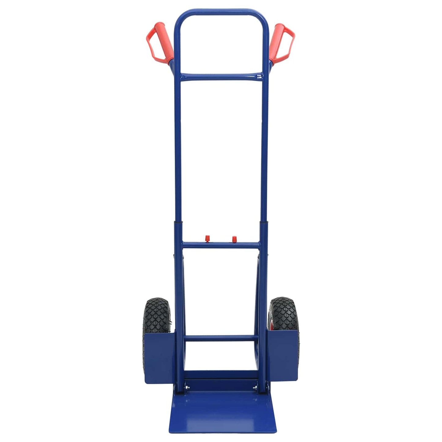 Carrello Manuale Blu e Rosso 49,5 x 53 x 114 cm Acciaio